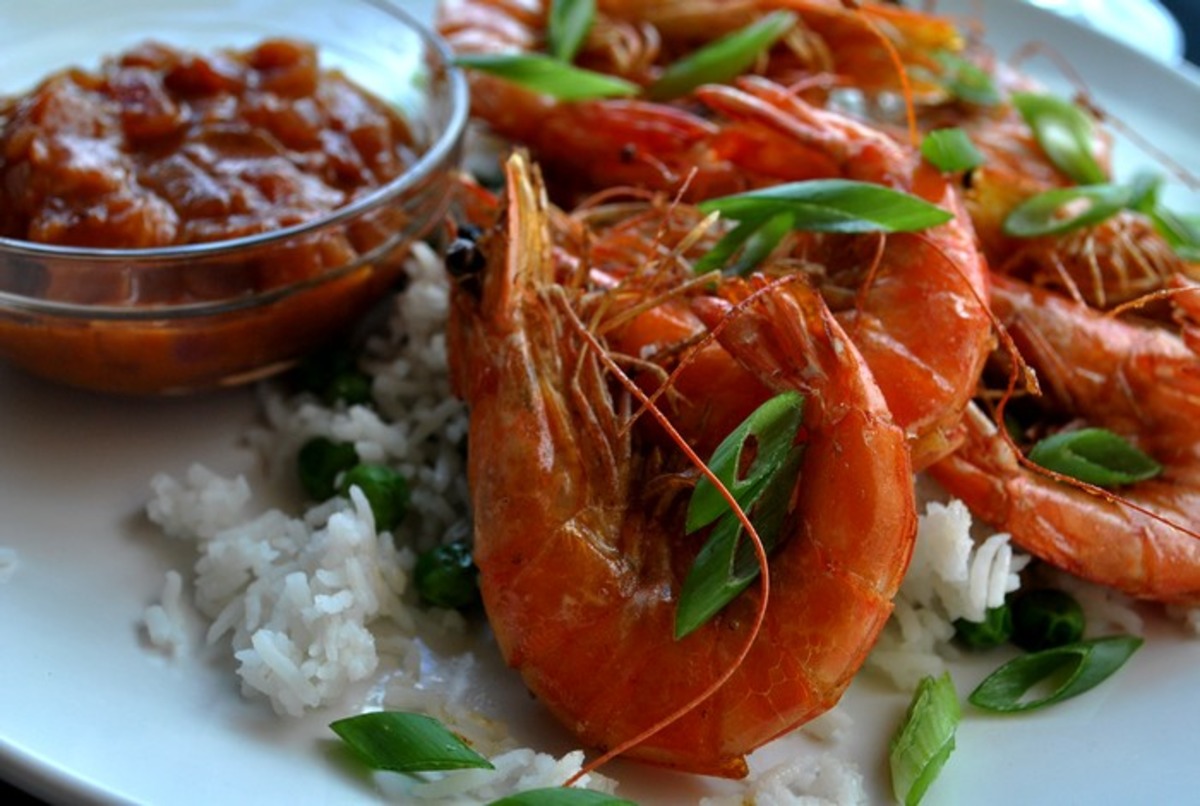 Prawns Peri-Peri