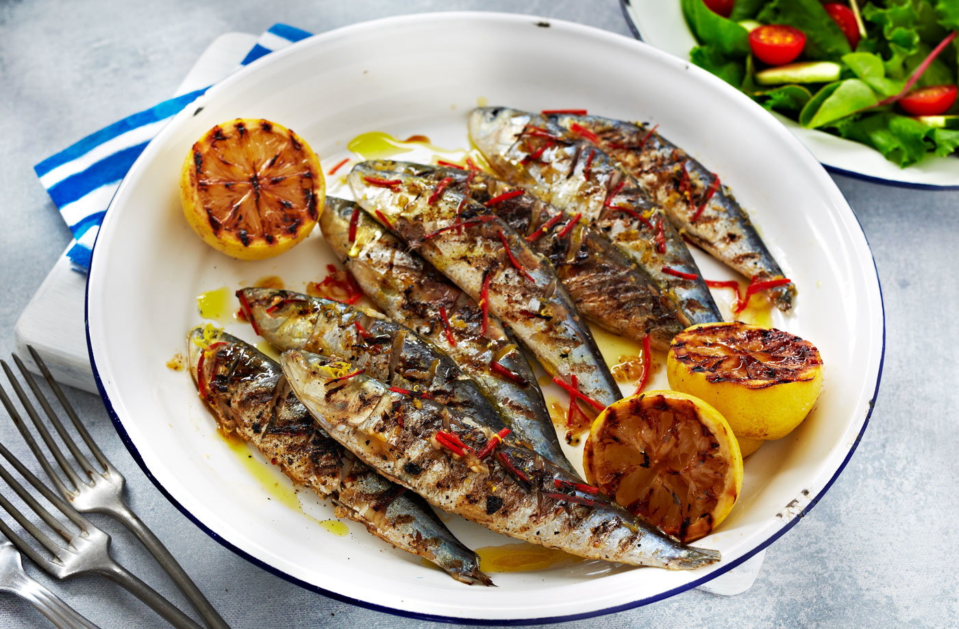 Grilled Sardines