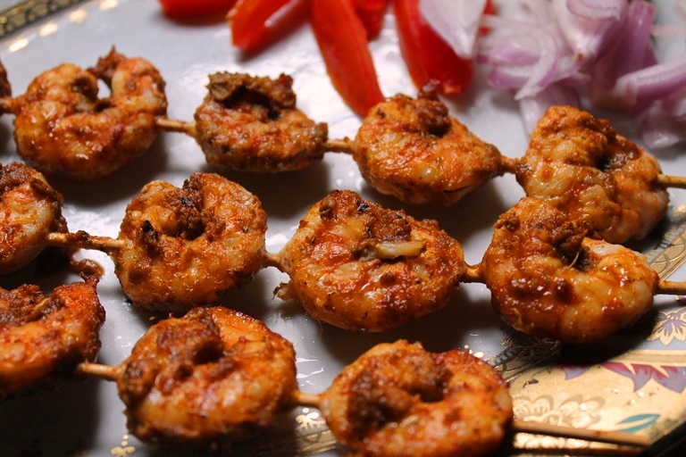 Grilled Prawns